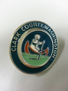 Clark County's ostracized would receive a commemorative pin, likely adorned with the date they may return to the county.