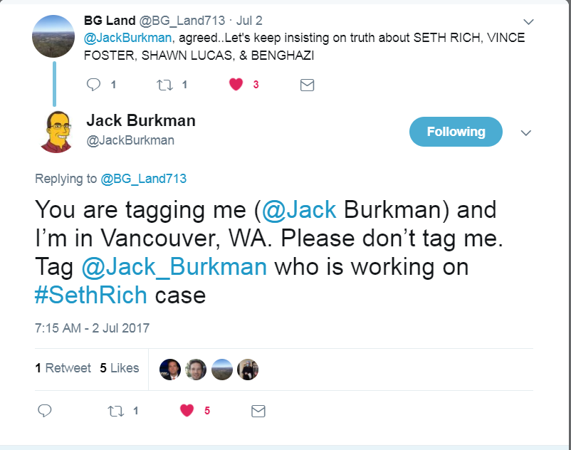 Burkman tweet