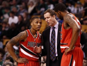 Blazers head coach Terry Stotts maintains that All-Star PF LaMarcus Aldridge will be "a central part of our success next season."