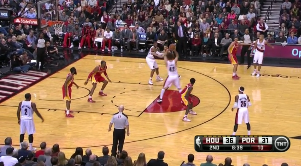 What Lopez does with the ball could determine if Portland can leave Houston up 2-0.