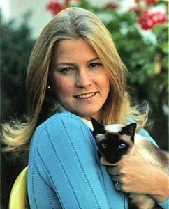 Susan Ford & Shan the Siamese cat