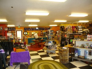 interior of Love Leathers