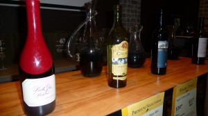 Partial Caymus wine tasting line up at Total Wine & More this past weekend