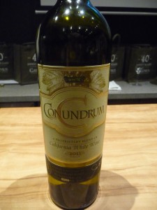 The 2011 Conundrum California White Wine-a blend of five wines