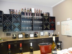 Mt. Lehman Winery shows off its many medals in their inviting tasting room It is the highest-award winery in B.C.