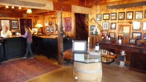 The warm and inviting tasting room at Hillcrest Winery in the Umpqua Valley
