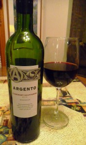 Wines from South America can be a wonderful value like this 2010 Argento Cabernet Sauvignon for $13.