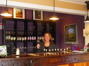 Heisen House Vineyards owner and winemaker, Michele Bloomquist, will be greeting post-Thanksgiving visitors at her Battle Ground tasting room.