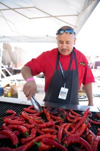 Sip some pinot gris as chefs turn up the heat at the 25th annual Santa Fe Wine & Chile Fiesta. Photo courtesy of Kate Russell Photography. 