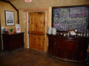 The chalkboard in Rusty Grape Vineyards' newly-revamped tasting room only hints at all that's going on at the Grape.