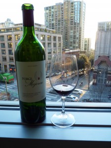 Force Majeure Vineyards’ 2012 Estate Cabernet Sauvignon, Red Mountain was my top wine pic of the day. Courtesy of Dan Eierdam.