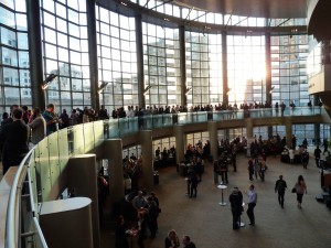 The sun shone on Benaroya Hall as 62 wineries poured over 220 wines at the Washington State Wine Awards. 