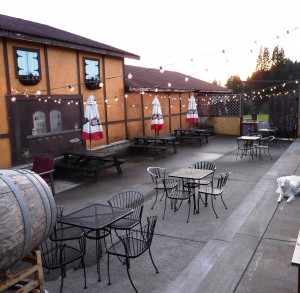 Rusty Grape Vineyards' inviting-and dog-friendly- outdoor courtyard is one of a list of reasons to check out this popular Battle Ground winery. 