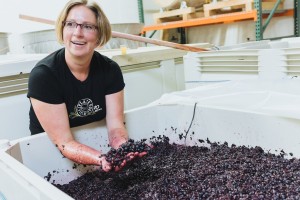 Anne Hubatch is one of the approachable members that make up the Southeast Wine Collective and winemaker at Helioterra Wines—kicking out luscious mourvèdre with grapes sourced from the Red Mountain AVA. Photo courtesy of Helioterra Wines. 
