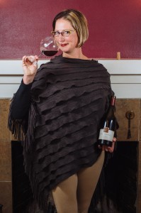 Anne Hubatch, winemaker at Helioterra, knows wine from the dirt to the barrel—backed by a Geology and Environmental Studies degree and hands-on training with Dobbes Family Estate and Adelsheim Vineyard to name a few. Photo courtesy of Helioterra Wines. 