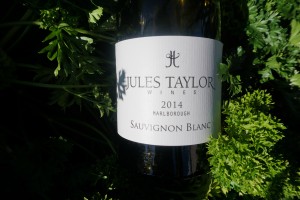 Jules Taylor Wines, Marlborough -  2014 Sauvignon Blanc - shows some ripe stone fruit on the finish. Viki Eierdam 