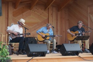 Critically-acclaimed finger picking guitarists Mark Hanson, Terry Robb and Doug Smith performed at Moulton Falls Winery's inaugural Guitar Summit two weekends ago. Viki Eierdam 
