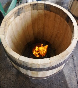 Oregon Barrel Works in McMinnville, OR seeks to keep the centuries-old trade of coopering alive and spread Oregon’s reputation as a premium oak producer one barrel at a time by blending “old world tradition with new world innovation.” Viki Eierdam 