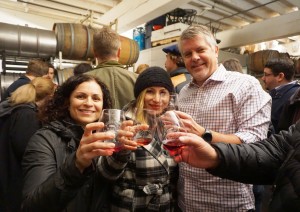 Beaujolais fans raise a glass at SE Wine Collective's Second Annual Nouveau Division Crawl. Viki Eierdam 