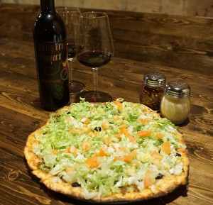 With expanded hours, Tuesday brings a newly-added taco pizza for Rusty Grape Vineyard’s version of Taco Tuesday. Viki Eierdam 