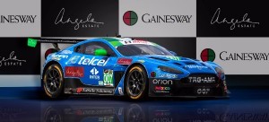 Willamette Valley winery, Angela Estate, recently sponsored a racecar for TRG-Aston Martin Racing team member and family friend, Lars Viljoen. Photo supplied
