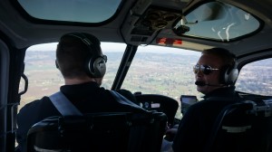 Experienced pilots Ty Burlingham (left) and Tyler Sturdevant (right) enjoy double duty as onboard tour guides throughout each flight. Viki Eierdam