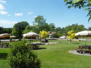Along with a Zagat-rated bistro and award-winning wines, Chaberton Estate Winery has a welcoming picnic area for sunny days. Viki Eierdam 