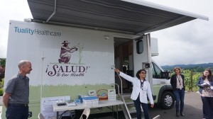 According to Leda Garside, RN and services manager, approximately 4,000 people were serviced through Tuality Healthcare in 2015 thanks to the funds provided by ¡Salud! events. Viki Eierdam  