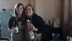 Woven Wineworks, co-owned by Elaina Spring on the right, poured two pinot noirs and a crowd-pleasing rosé, at Classic Wines Auction Corks + Forks event. Viki Eierdam 
