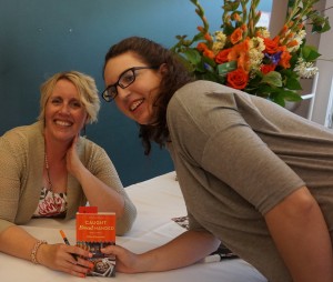 Local author, Ellie Alexander, took her spot at the autograph table to greet friends and fans who’d come out to help her celebrate her latest book release. Viki Eierdam 