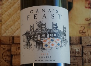 Cana’s Feast joins a mere handful of United States wineries bottling Arneis—a crisp, fruit-forward Italian white with a lightly floral nose. Viki Eierdam 