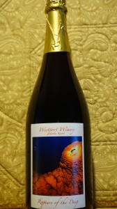 Westport Winery’s Rapture of the Deep is a sparkling cranberry wine that does a great job setting a celebratory mood for the Day of Thanks. Viki Eierdam 