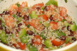 Black Bean Quinoa Summer Salad