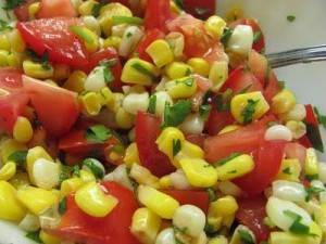 corn and tomato salad