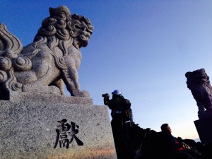 Mt Fuji sculpture