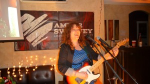 Amber Sweeney performing at Galeotti's Wine Cellar 