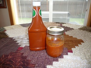 Easy home-made ketchup