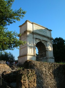 Arch of Titus in the Roman Forum