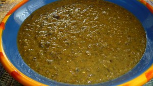 Black Bean and Kale soup