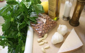 Ingredients for NW Pesto