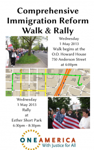 More details about the march and rally on Wednesday, including a map of the route. Click to enlarge.