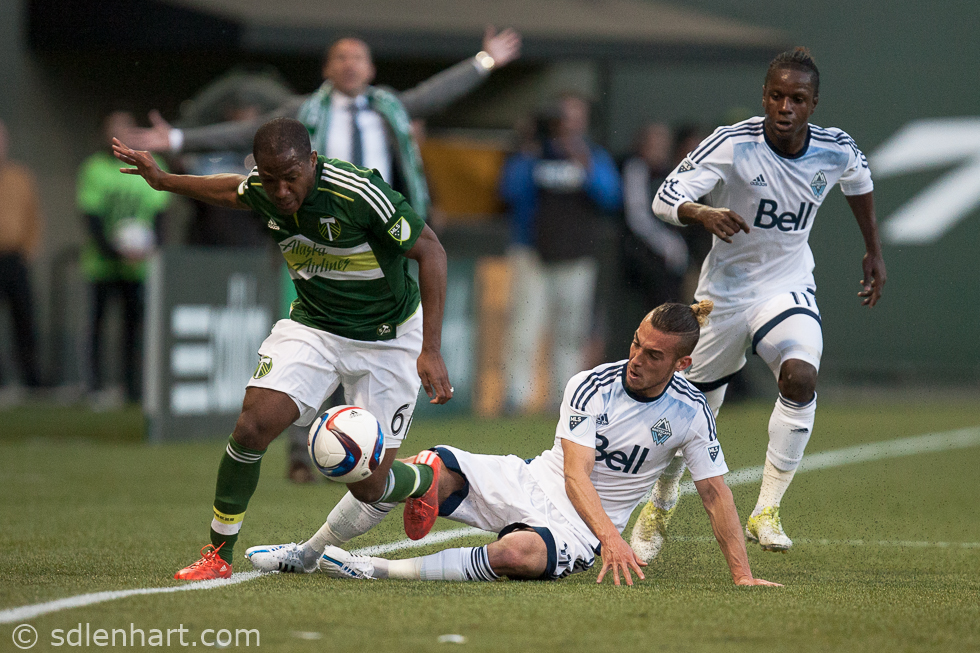 More from Nagbe just atop the 18 yard box