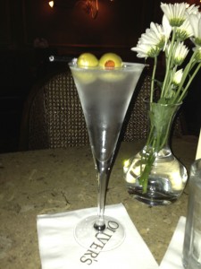 Oliver's classic martini