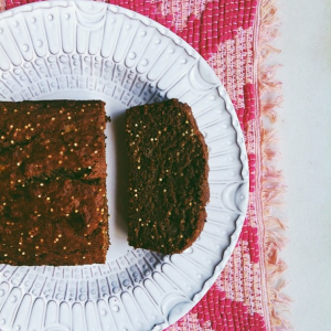 crackly millet banana bread