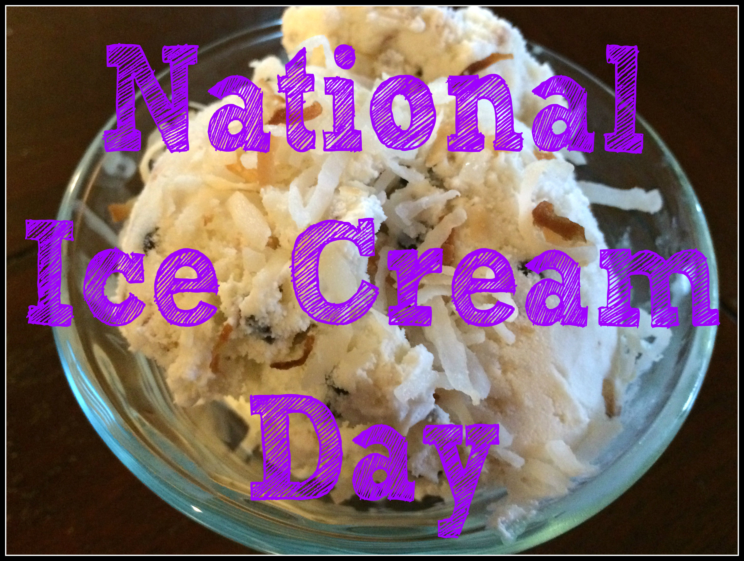 National Ice Cream Day Sugar and Spice