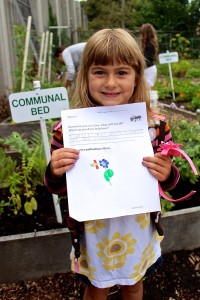 community garden journal page