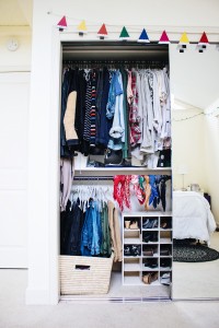 Streamline your style by color-coordinating your closet