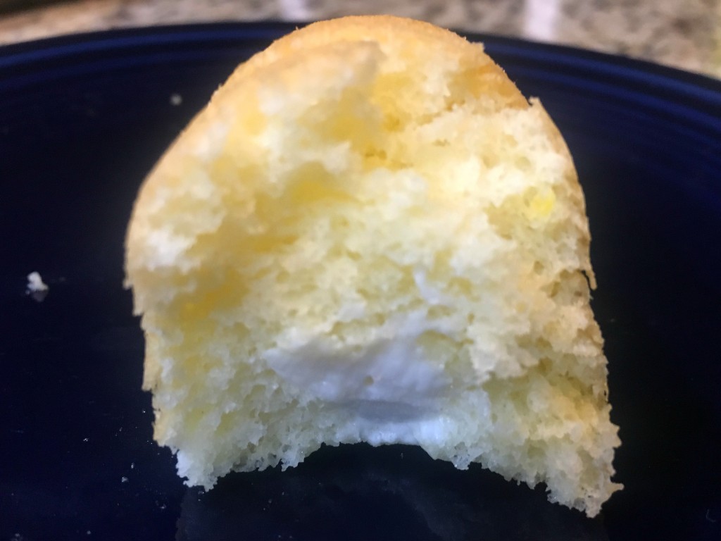 Yellow Snack Cakes with Vanilla Cream Filling