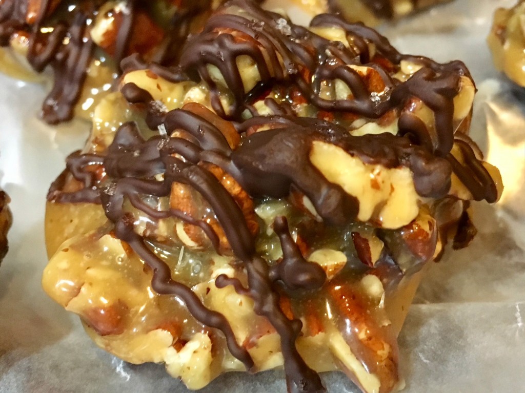 Pecan Caramel Clusters