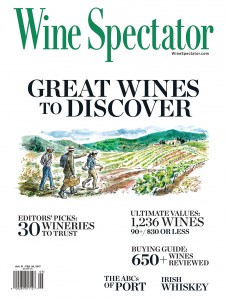 NW Wineries make Wine Spectator cover story